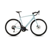 Velo de route cube attain c 62 race shimano 105 12v 700 mm bleu sky light 2026