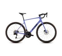 Velo de route cube attain c 62 slx shimano 105 di2 12v 700 mm violet lucid lilac 2026