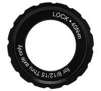 Vélo de Route de Montagne Center Lock Roue moyeu vélo Center Lock Frein à Disque moyeu Rotor Lockring Disque Serrure Couvercle pour 9/12/15MM Arbre de Baril vélo de montagne