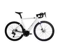 Velo de route electrique stajvelo mirabeau shimano ultegra di2 12v 500wh 700 mm blanc