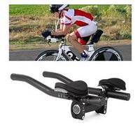 Vélo de route en alliage de vélo triathlon aero rest clip de guidon sur les barres tri