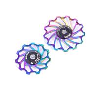 Vélo De Route En Céramique Poulie En Alliage D'aluminium Dérailleur Arrière 11t 13t Roue De Guidage En Céramique Roulement Jockey Roue