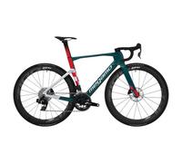 Velo de route megamo pulse 07 slr sram rival axs 12v 700 mm vert orange argent 2027