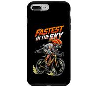 Vélo de Route Pigeon Le Plus Rapide dans Le Ciel Coque pour iPhone 7 Plus/8 Plus