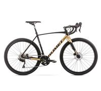 Vélo de route Romet Gravel Aspre 2 - Taille XL - Noir/Or