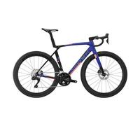 Velo de route trek madone sl 6 shimano 105 di2 12v 700 mm bleu noir corail gen 8