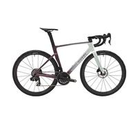 Velo de route van rysel rcr pro sram force axs 12v 700 mm blanc rose lotus