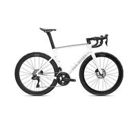 Velo de route van rysel rcr shimano 105 di2 12v 700 mm blanc ultra