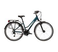 Vélo de Trekking - Kross - Trans 4.0 - Femme - Shimano 21 Vitesses - Turquoise