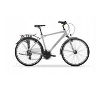 Vélo de trekking Tabou Kinetic 2.0 Plus cadre Altus 19 pouces transmission 3x7 noir/turquoise