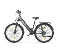 Vélo De Trekking Touroll J1 ST Avec Moteur de 250W, Roues de 27,5 Pouces, Batterie de 561,6Wh, Autonomie de 100 Km, Frein À Disque Mécanique Et Frein Électrique, Shimano 7 Vitesses, Écran LCD Intellig