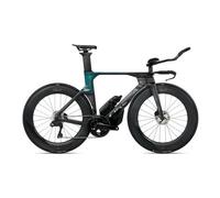 Velo de triathlon orbea ordu m20iltd shimano ultegra di2 12v 700 mm gris diamond carbon view vert evasion 2026