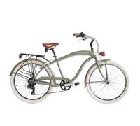 Vélo de ville Airbici CRUISER Man- 6 vitesses, roues 26" Vert mat