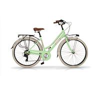 Vélo de ville Airbici ELEGANCE Lady- 18 vitesses, roues 28" 50 Vert Giuletta