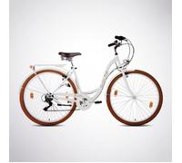 Velo de ville - BERLIN BIKE Bella - 28""X1.75"" - blanc