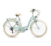 Vélo de ville dame 28"" Balloon 6 vitesses Turquoise TC 48 cm DaCapo
