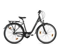 Vélo de ville dame 28"" Padova 3 vitesses Noir TC 48 cm DaCapo