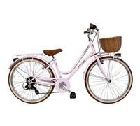 Vélo de ville Dolce Vita by Canellini CAPPUCCINO 26" avec panier - Rose Rose