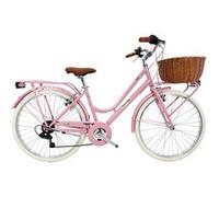 Vélo de ville Dolce Vita by Canellini ROMA 26 avec panier - Rose Rose G