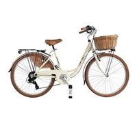 Vélo de ville Dolce Vita by Canellini VENERE 26 avec panier - Beige Beige G