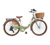 Vélo de ville Dolce Vita by Canellini VENERE 26 avec panier - Vert Olive Vert Olive G