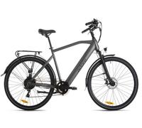 Vélo de Ville Electrique ADORE 28"" Aluminium Citybike CV-190 Moteur dans la roue arrière 45NM / 12,8h Anthracite mat
