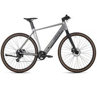 ADORE E-Citybike 28" Alu Urban Bike Vélo de ville UBR-770 Moteur arrière 30NM / 10Ah gris acier mat adore-bikes 176E