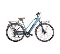 Velo de ville electrique bicyklet camille shimano acera altus 8v 504 wh 700 mm bleu