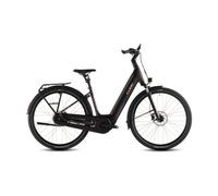 Velo de ville electrique cube supreme hybrid comfort pro 600 easy entry enviolo trekking 600 wh 700 mm violet orange solareclipse 2026