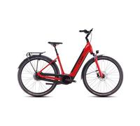 Velo de ville electrique cube supreme hybrid comfort pro 625 easy entry enviolo city 625 wh 700 mm rouge fire 2025