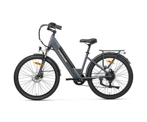 Vélo de Ville Électrique Foride Roamer 1 ST, Moteur 250W, Batterie 36V 13Ah, Pneus 27.5 X 2.1 , Maximale de 25 km/h, Autonomie 100 km, Dérailleur Shimano 7 vitesses, ÉCRAN LCD, Freins à Disque et E-br