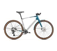 Velo de ville electrique mondraker dusty x sram apex xplr 12v 350 wh 700 mm gris bleu