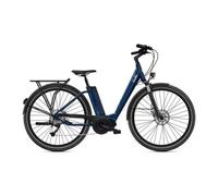 Velo de ville electrique o2 feel ivog explorer 4 1 univ shimano altus 9v 400 wh 26 bleu