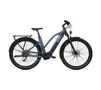 Velo de ville electrique o2 feel vern 7 2 mid shimano alivio 9v 835 wh 27 5 bleu