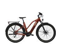 Velo de ville electrique o2 feel vern 7 2 mid shimano alivio 9v 835 wh 27 5 bronze