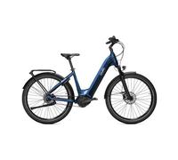 Velo de ville electrique o2feel duma 7 2 shimano nexus 5v courroie 730 wh 27 5 bleu deep