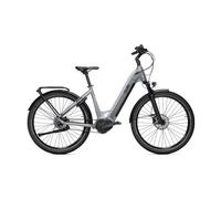 Velo de ville electrique o2feel duma 7 2 shimano nexus 5v courroie 730 wh 27 5 gris platinium