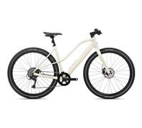 Velo de ville electrique orbea vibe mid h30 shimano acera 8v 250 wh 700 mm blanc ivory