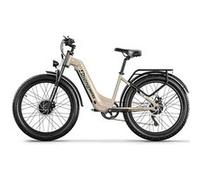 Vélo de ville électrique S700, Dual Moteurs, Max 45 km/h, Gris