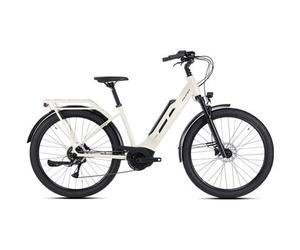 Velo de ville electrique sunn start s2 shimano acera 8v 400wh 27 5 blanc