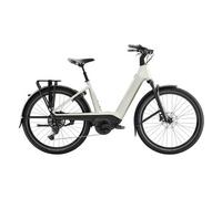 Velo de ville electrique trek charter 4 r9 lowstep shimano cues 9v 800wh 700 mm blanc 2026