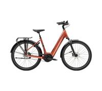 Velo de ville electrique trek district 4 lowstep shimano nexus courroie 5v 545 wh 27 5 orange