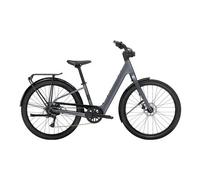 Velo de ville electrique trek verve 1 lowstep lt 250wh shimano acera 8v gris