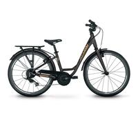 Vélo de ville enfant 7-11 ans - 24 pouces CL24 Bemoov ( Anthracite Metalise / 24 pouces )