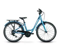 Vélo de ville enfant 7-11 ans - 24 pouces CL24 Bemoov ( Bleu Clair Semi Mat / 24 pouces )