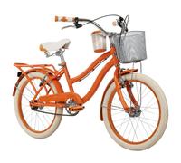 Vélo de Ville Huffy Deluxe 20"" velo enftant + panier avant et porte-panneaux arrière - Orange