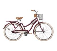 Vélo de Ville - HUFFY - Deluxe Cruiser - 26 pouces - Vitesse unique - Panier & porte-bagages