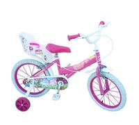 Vélo de ville - loisir DISNEY MIA ET MOI 14 pouces pour enfant fille - Cadre en acier - 2 freins - Rose
