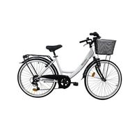 Vélo de ville / VTC 26'' Femme DISCOVERY ADVENTURES / avec Cadre et Fourche rigide