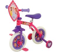 Vélo d'entraînement 2 en 1 Disney Princess - Violet / Rose - 10 pouces